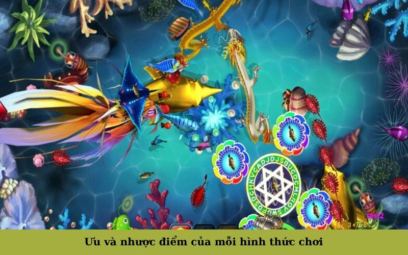 Ưu và nhược điểm của mỗi hình thức chơi